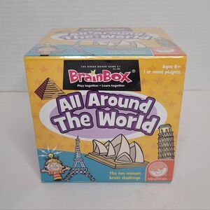 Brain Box All Around The World The Ten Minute Brain Challenge Board Game NEW